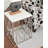Square Marble End Table