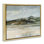 «Neutral Brushed Desert Mountain», art mural encadré par Floater