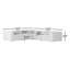 Canapé modulaire de coin de 122 po de largeur Bowry-88233208