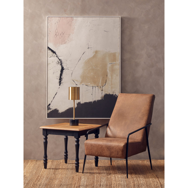 Orono Faux Leather Armchair