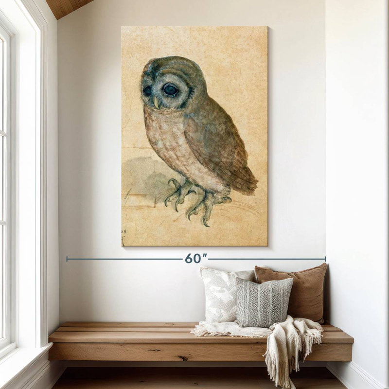 Brampt The Little Owl, 51" H x 34" W