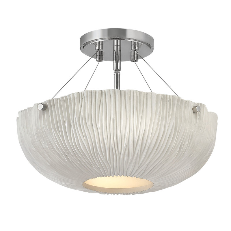 Coral 3 - Light 17" Semi Flush Mount