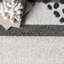 Beige clair/Tapis décoratif gris-19970116