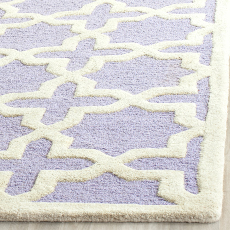 Lorelai Geometric Wool Hand Woven 183cm X 274cm Area Rug