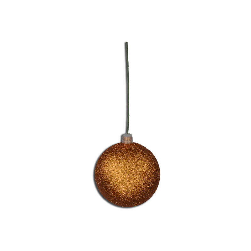 Ornement boule incassable, Cuivre