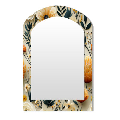 Botanical Nomad Boho Pattern I - Boho, miroir asymétrique