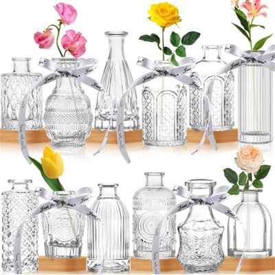 Koa Glass Table Vase - Set of