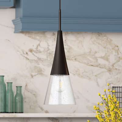 Luminaire suspendu conique à 1 lumière Myra