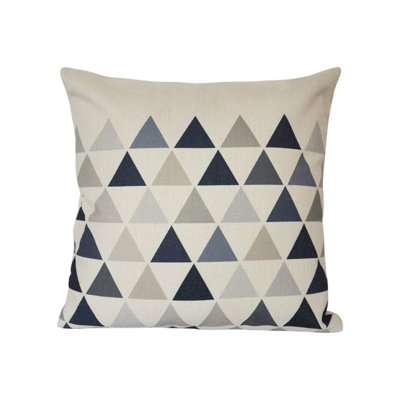 Coussin décoratif géométrique 20 po 