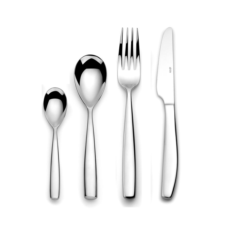 Levite 24 Piece 18/10 Stainless Steel Cutlery Set Service for 6