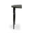 Lois Demilune Console Table-Textured Iron