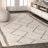 Farnborough Moroccan Beni Souk Cream/Gray Rug-2142240473