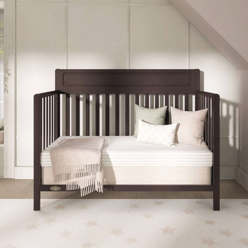 Lit de bébé convertible Avery 5-en-1, Morceaux de chocolat