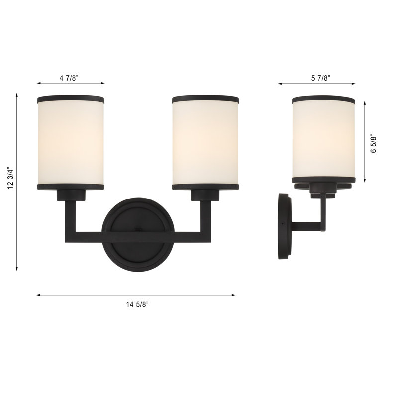 Steel Armed Sconce