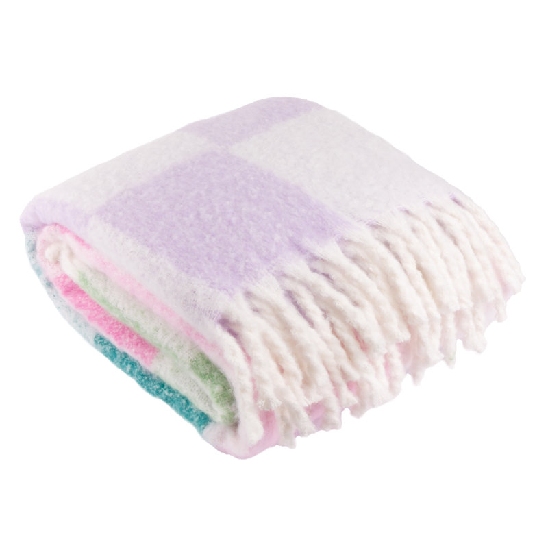 Maisie Furn Throws , Blue