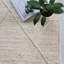Cloverdales Geometric Hand-Loomed Jute Area Rug in Ivory-1312138425