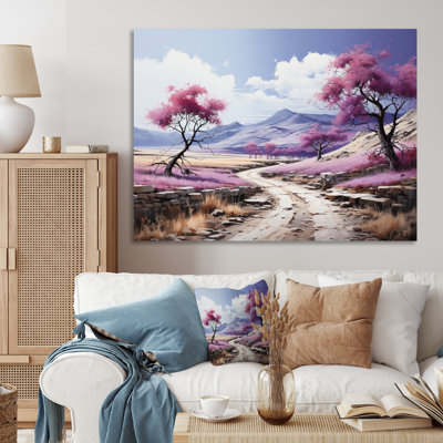 " Purple Road Endless Journey II "