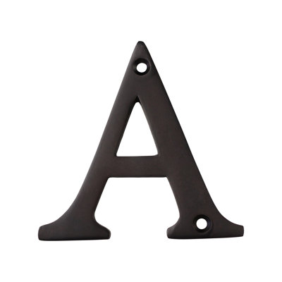 3'' H Brass House Letter