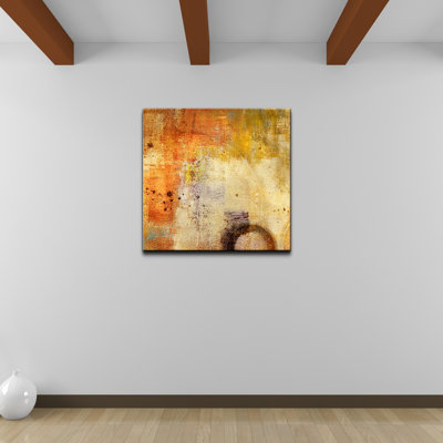 « abstract », reproduction de peinture sur toile tendue