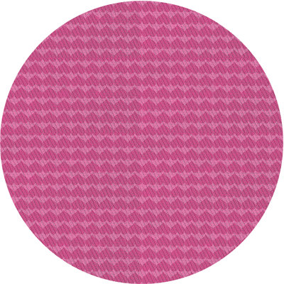 Tapis de zone rose à motif