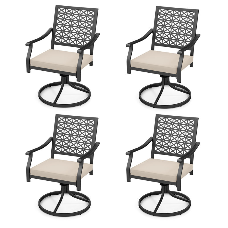 Fauteuil de terrasse Angelle, Beige