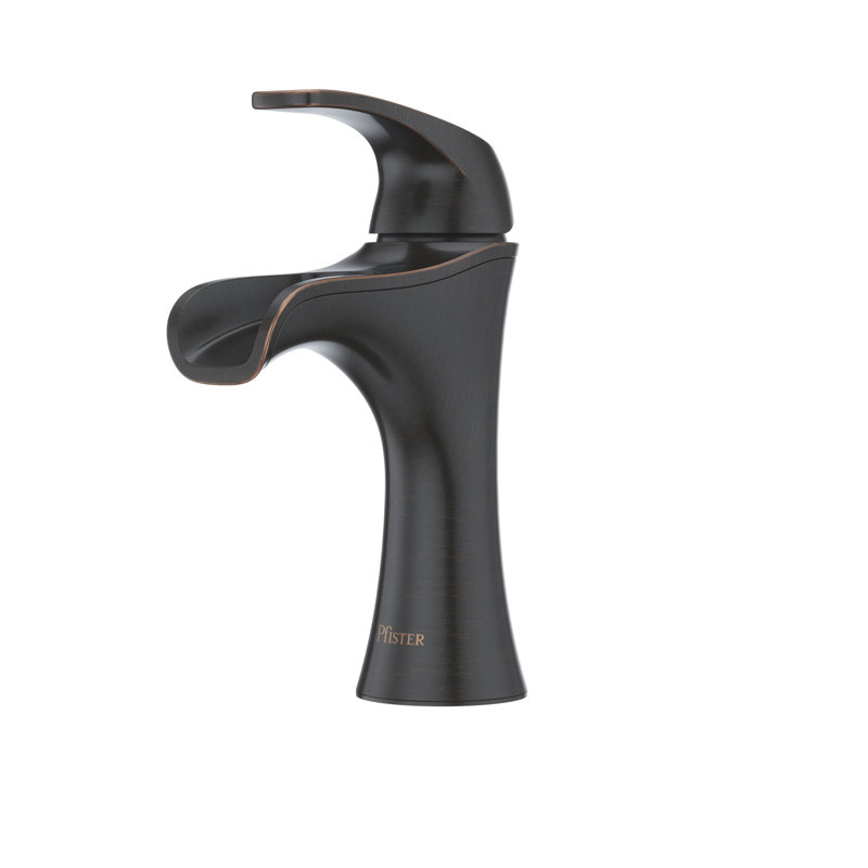 Jaida Centerset Single hole Bathroom Faucet with Drain Assembly, Tuscan Bronze