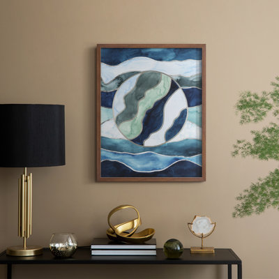 Siren's Portal I Framed Print - Solid Wood