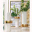 Gold Ring Vase-Mid