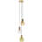 Yulani 3 - Light Gold Teardrop Pendant