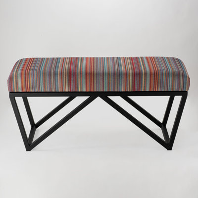 Cremont Velvet Upholstered Bench