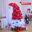 6 pi Arbre de Noël artificiel pré-éclairé en forme de chapeau de père Noël avec 300 lumières DEL
