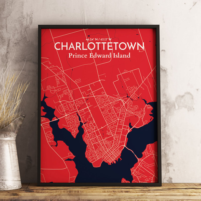 Charlottetown - Print, 43.2cm H x 27.9cm W x 0.13cm D