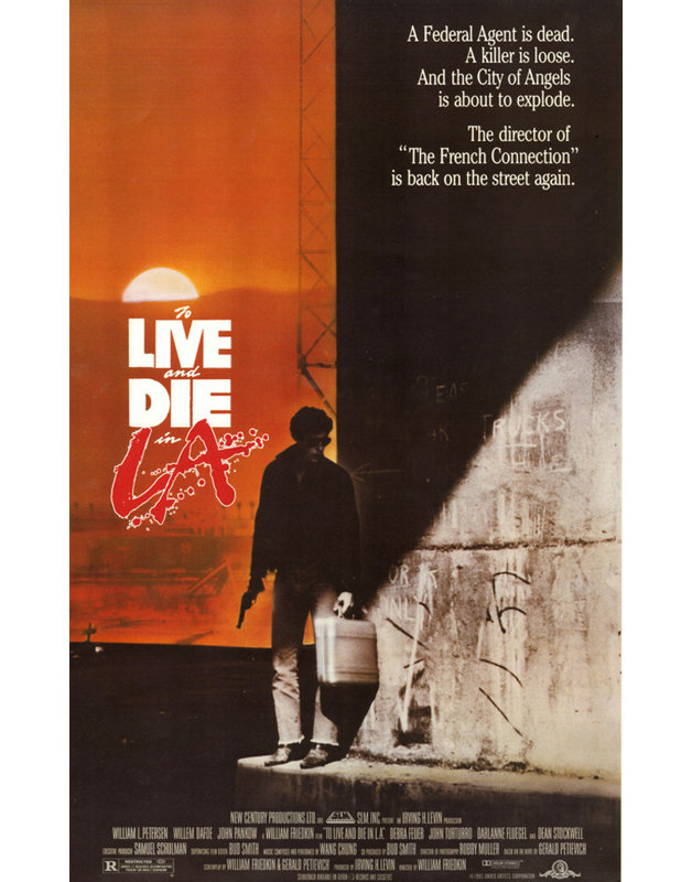 «Live and Die in La», H 18 po x l 11 po