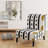 Retro Geometrical Abstract Minimal Pattern VII - Mid-Century Upholstered Slipper Chair