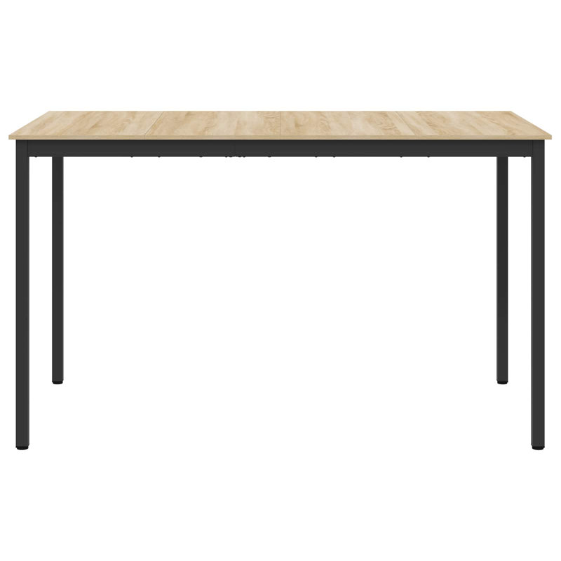 Standing Bar Table Engineered Wood, Oak, 105cmH x 180cmL x 90cmW