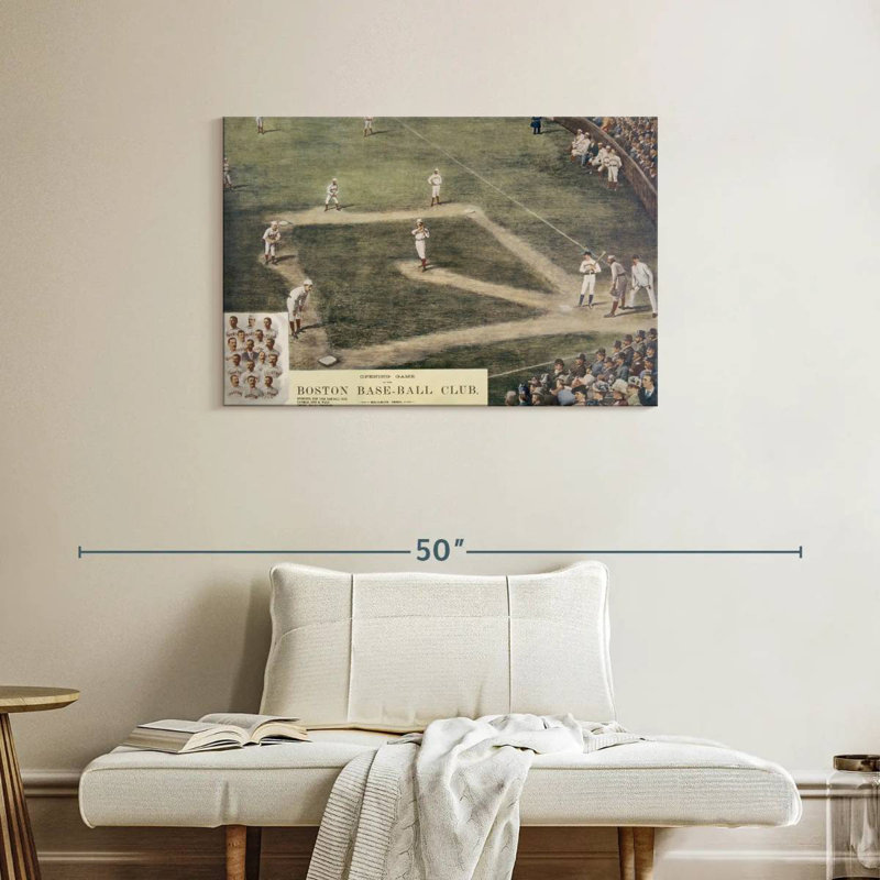 Baseball Field, 24" H x 36" W