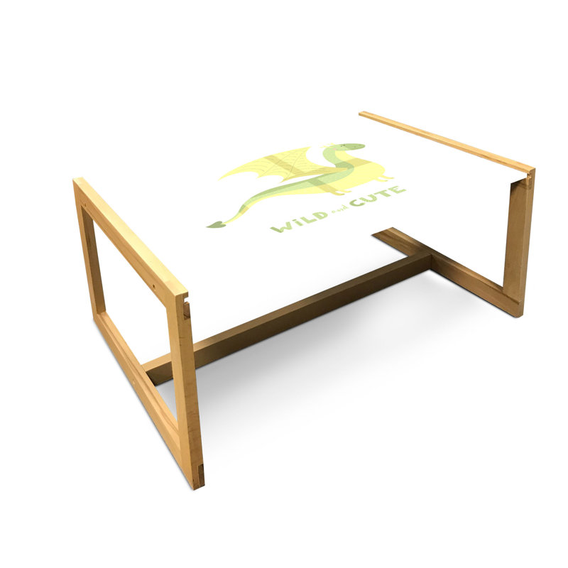Iridis Sled Coffee Table, 90cm H x 62cm W x 40cm D
