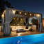  Pergola à persiennes en aluminium l 16 pi x P 12 pi-111135572