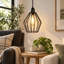 5.31 in. H Metal Diamond Pendant Shade-991114505