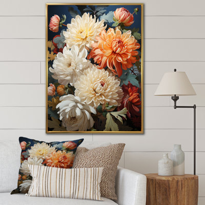 Collage d'automne Yareily Chrysanthemums I