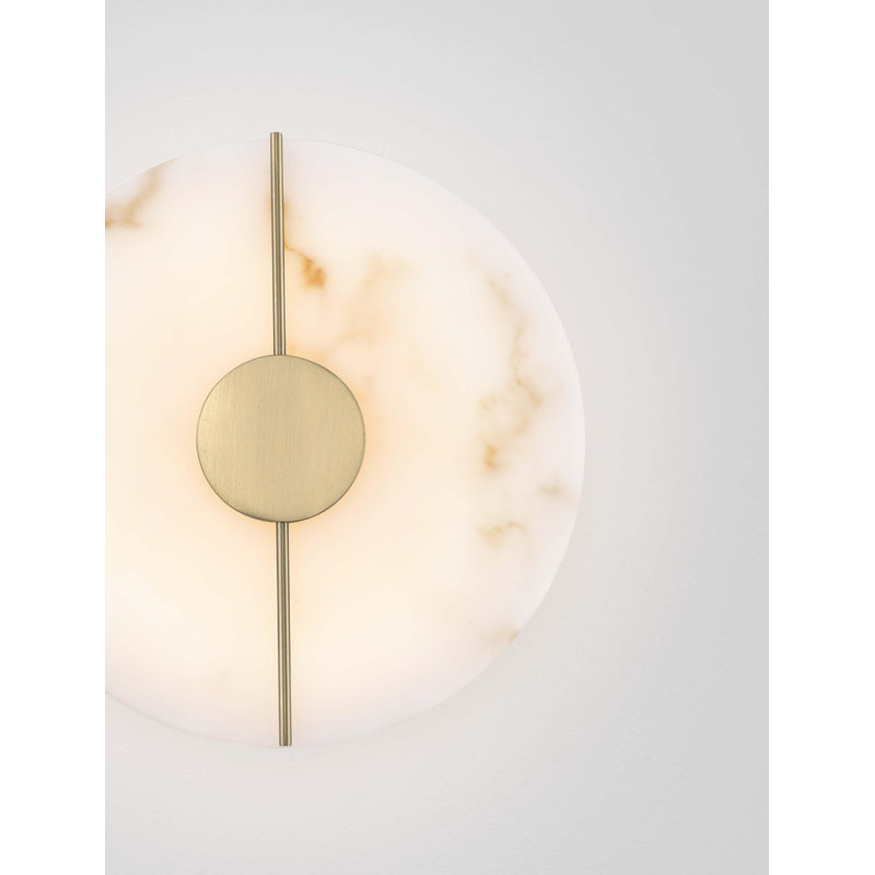 Steel & aluminium & marble wallchiere