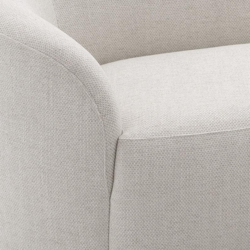 Méridiennes d'intérieur décontractées Living Room Arc, Orienté à gauche (vu de face), Beige
