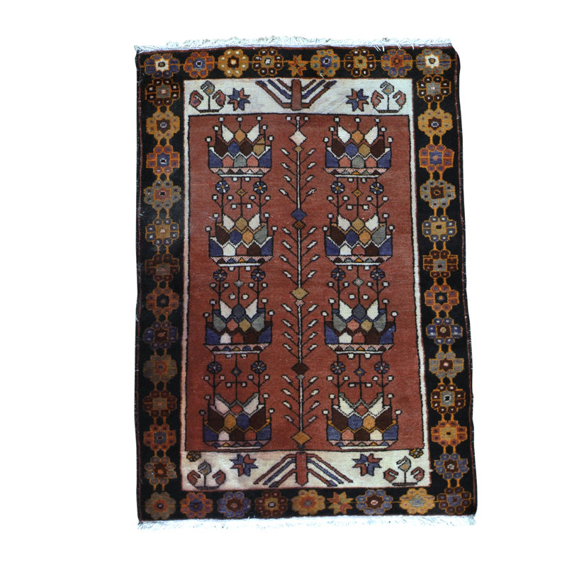 Silk Southwestern Area Rug