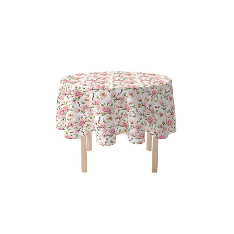 Iowa Floral Round Tablecloth, 120" x 120"
