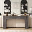 Console Diyanna 55,12 po avec 2 tiroirs et lumière DEL-2111361862