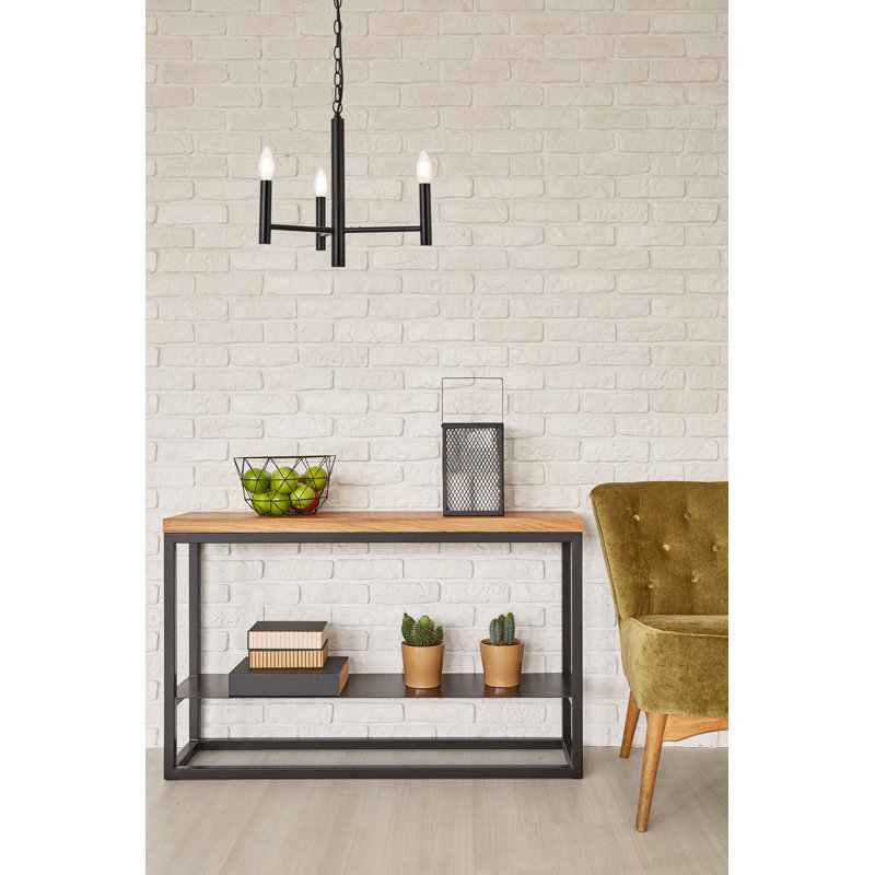 Cartell Unique Geometric Pendant, Black, 3 Lights, 14.9" H x 17" W x 17" D