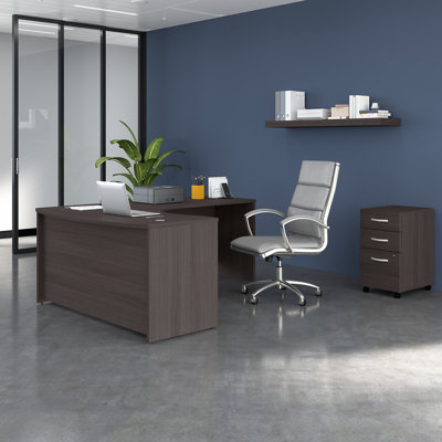 Ensemble de bureau en L 3 pièces Office 500