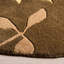 Tapis brun en laine touffeté à la main Chanler-2145630430