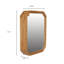 Armoire à miroir murale avec tablettes de rangement, miroir de pharmacie pour salle de bain, salon et entrée 31,5 "x 23,82"