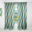 Rideau simple occultant rétro Mid-Century-1262362070